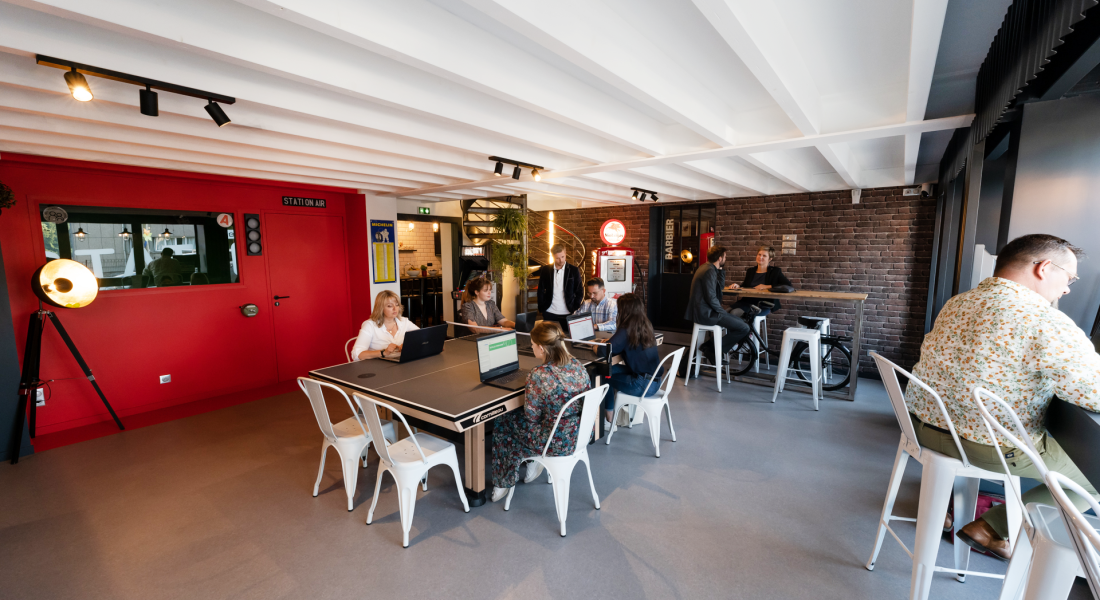 Photo d'un espace de coworking à Vire Normandie
